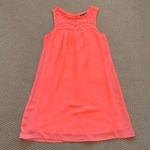 As U Wish Coral Sleeveless Dress
